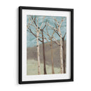 Birches Azul Ii - Jade Reynolds | Cuadro decorativo de Canvas Lab