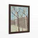 Birches Azul Ii - Jade Reynolds | Cuadro decorativo de Canvas Lab