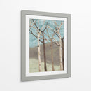 Birches Azul Ii - Jade Reynolds | Cuadro decorativo de Canvas Lab