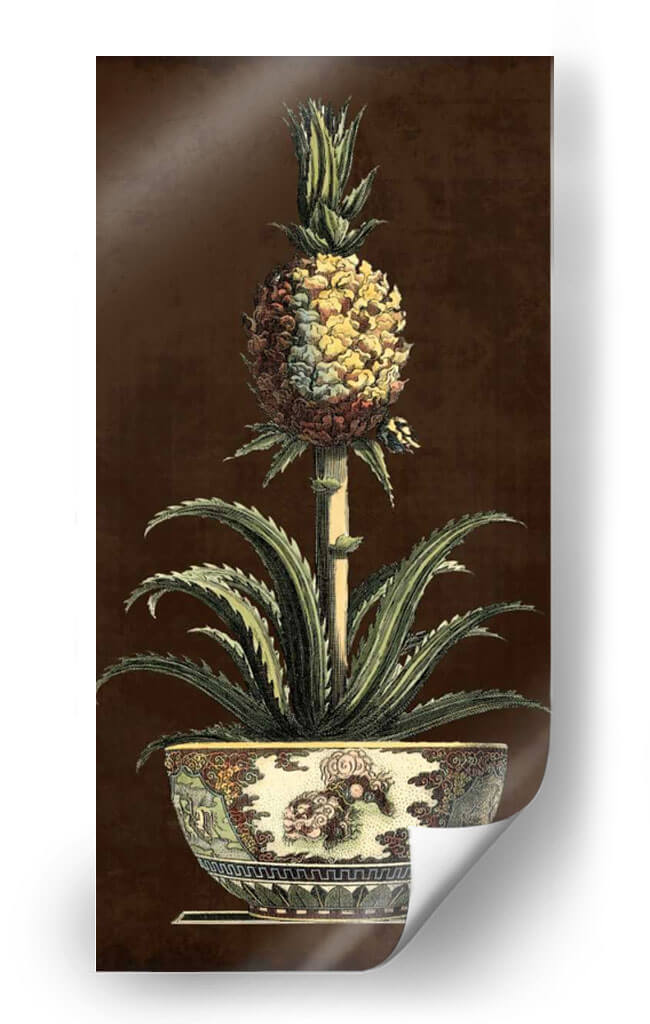 Piña En Maceta Ii - Vision Studio | Cuadro decorativo de Canvas Lab