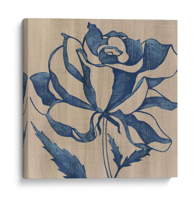 Rosa De Índigo - Chariklia Zarris | Cuadro decorativo de Canvas Lab