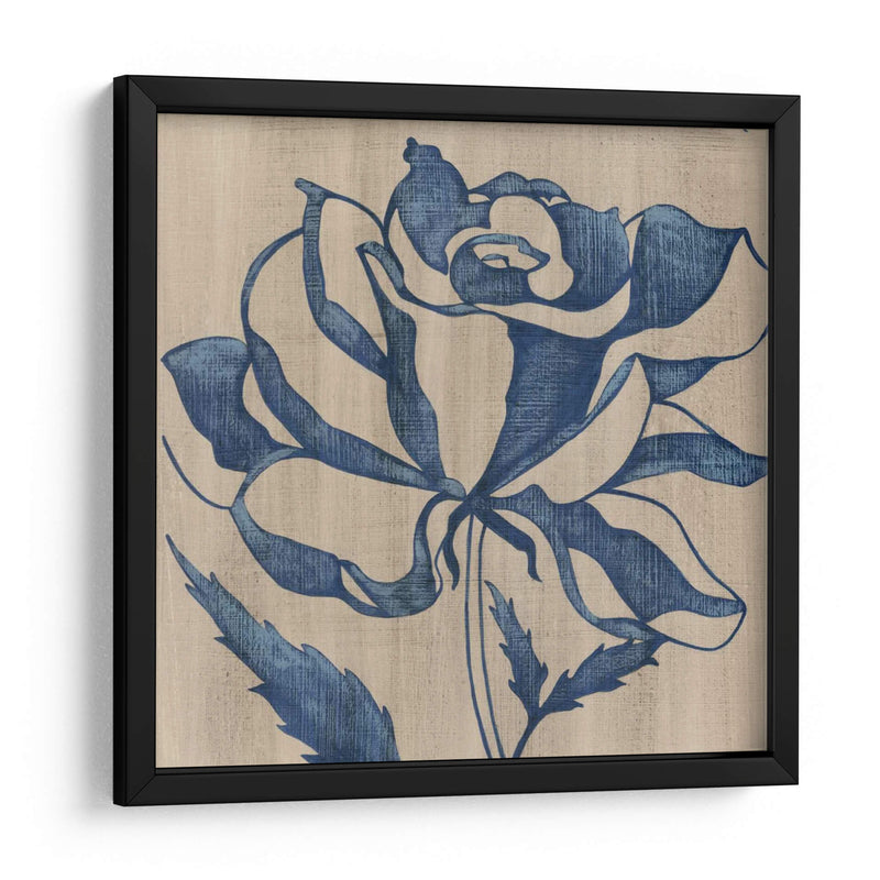 Rosa De Índigo - Chariklia Zarris | Cuadro decorativo de Canvas Lab