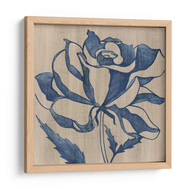 Rosa De Índigo - Chariklia Zarris | Cuadro decorativo de Canvas Lab