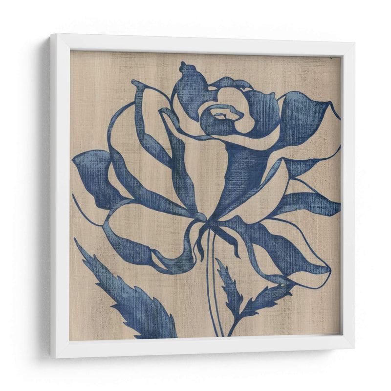 Rosa De Índigo - Chariklia Zarris | Cuadro decorativo de Canvas Lab