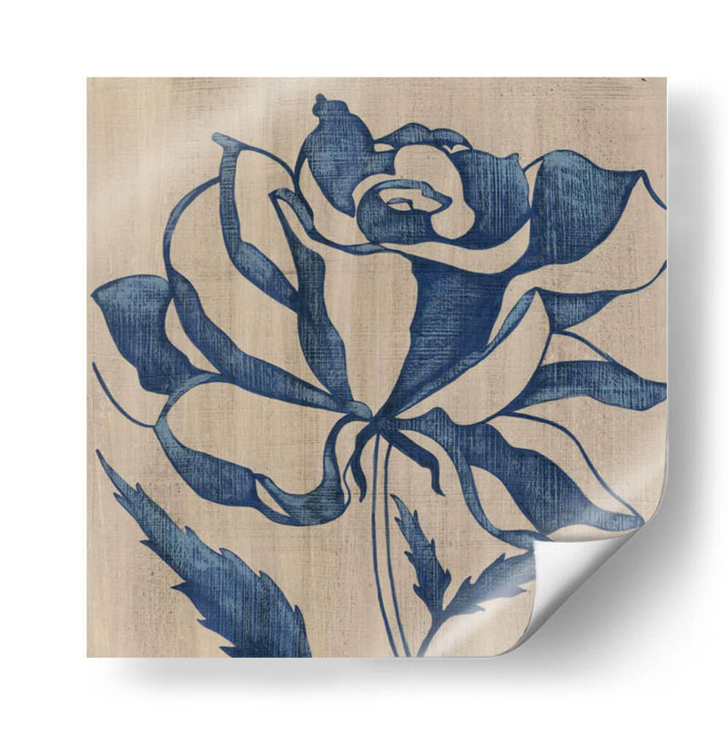 Rosa De Índigo - Chariklia Zarris | Cuadro decorativo de Canvas Lab