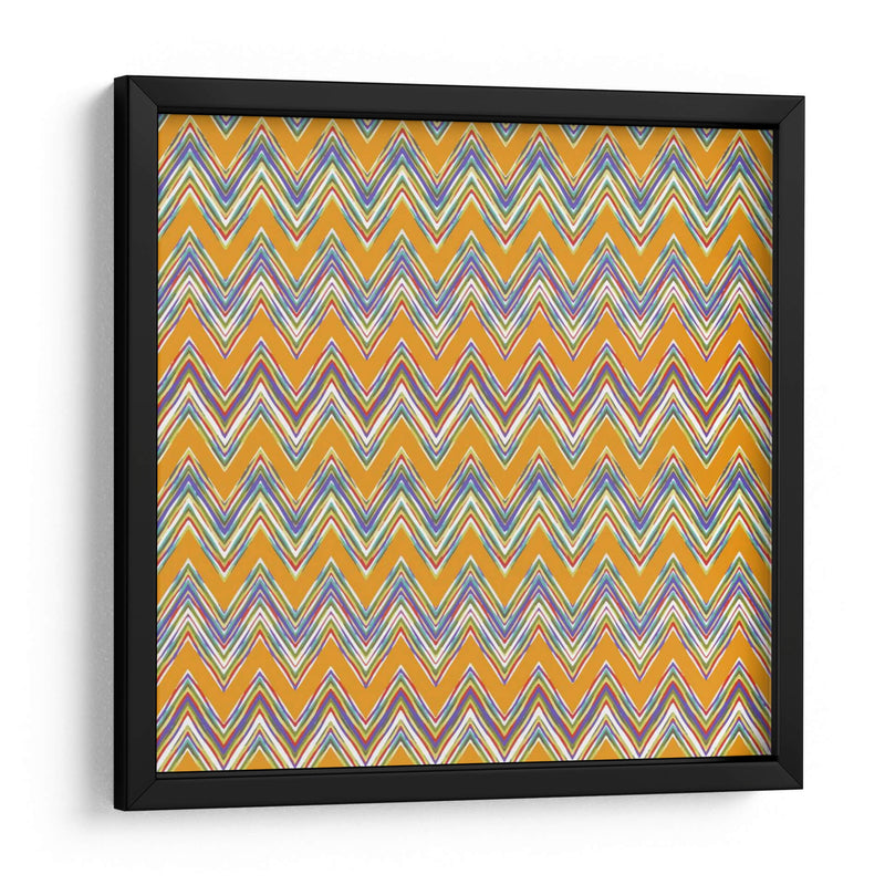 Olas De Chevron I - Katia Hoffman | Cuadro decorativo de Canvas Lab