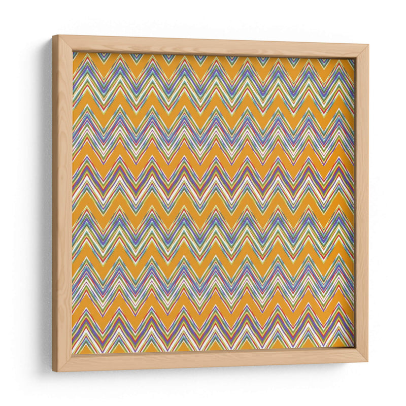 Olas De Chevron I - Katia Hoffman | Cuadro decorativo de Canvas Lab