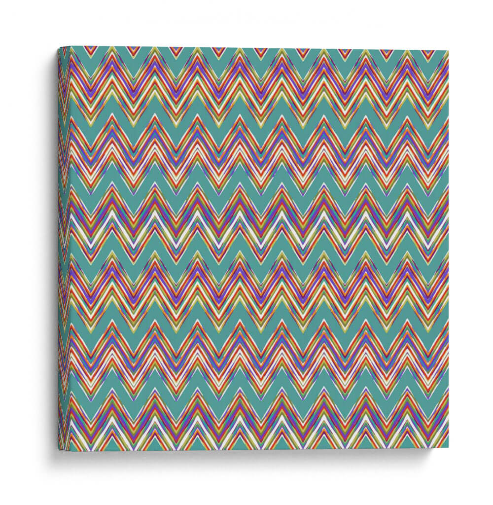Olas De Chevron Ii - Katia Hoffman | Cuadro decorativo de Canvas Lab