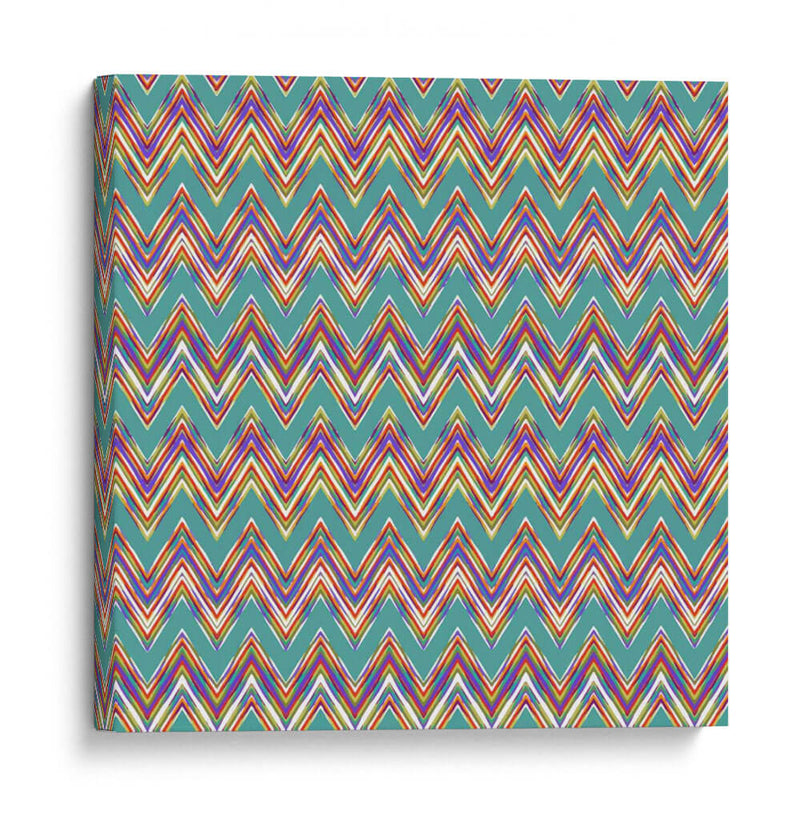 Olas De Chevron Ii - Katia Hoffman | Cuadro decorativo de Canvas Lab