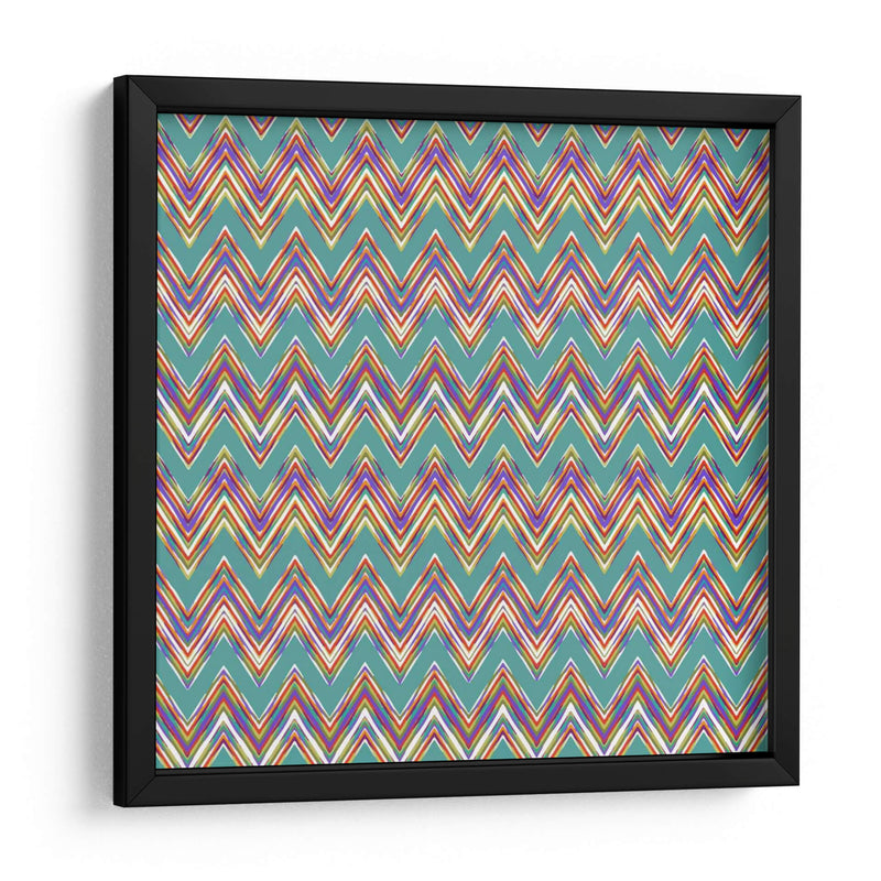 Olas De Chevron Ii - Katia Hoffman | Cuadro decorativo de Canvas Lab