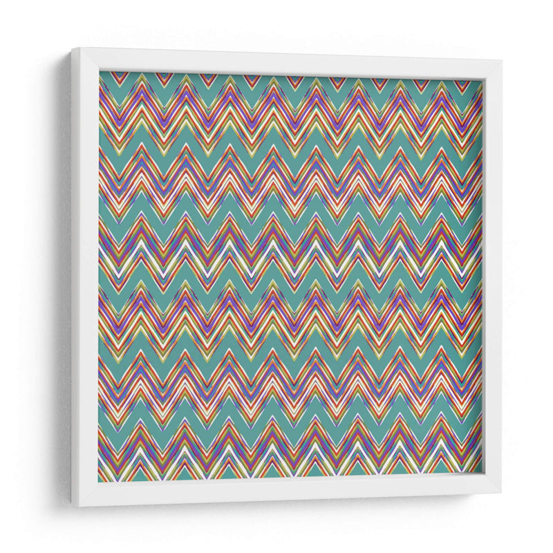 Olas De Chevron Ii - Katia Hoffman | Cuadro decorativo de Canvas Lab