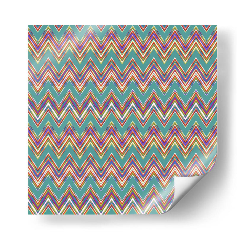 Olas De Chevron Ii - Katia Hoffman | Cuadro decorativo de Canvas Lab