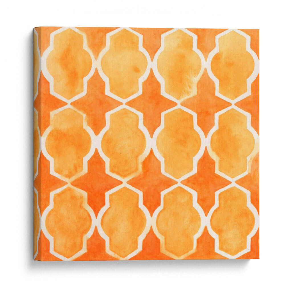 Azulejos De Acuarela Ix - June Erica Vess | Cuadro decorativo de Canvas Lab