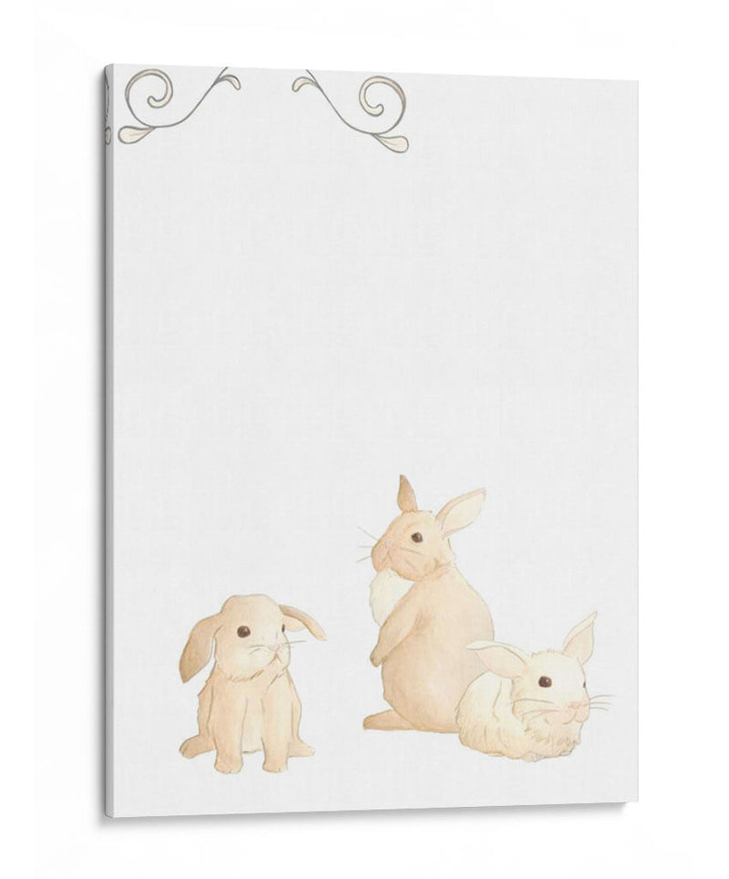 Animales De Bebe I - June Erica Vess | Cuadro decorativo de Canvas Lab