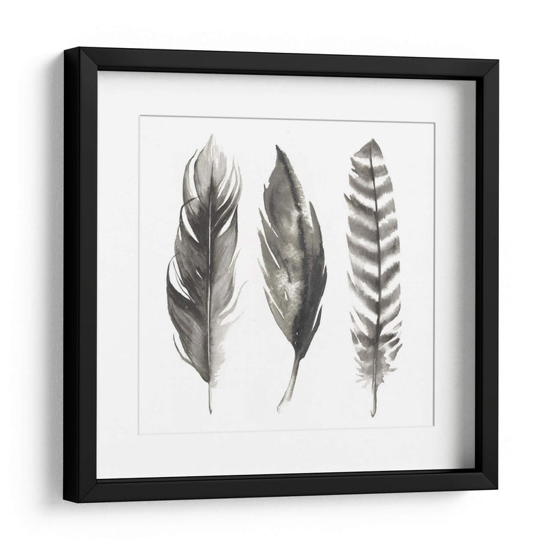 Plumas De Acuarela I - Grace Popp | Cuadro decorativo de Canvas Lab