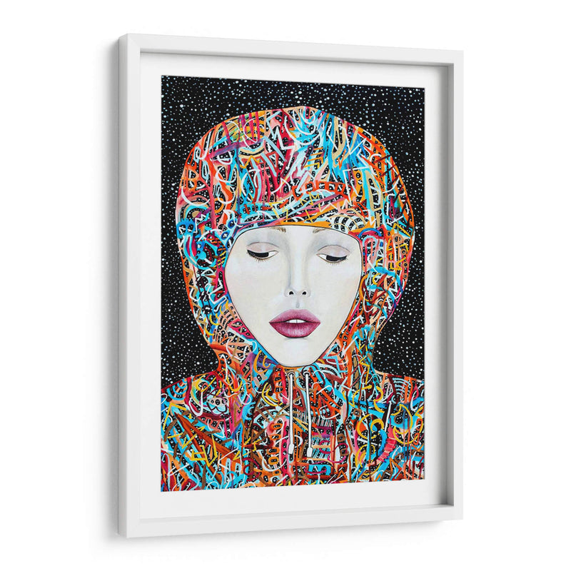 Introspección bajo las estrellas | Cuadro decorativo de Canvas Lab