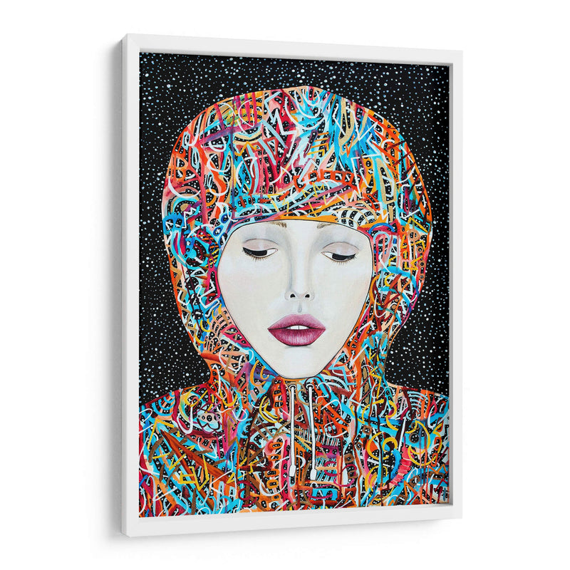 Introspección bajo las estrellas | Cuadro decorativo de Canvas Lab