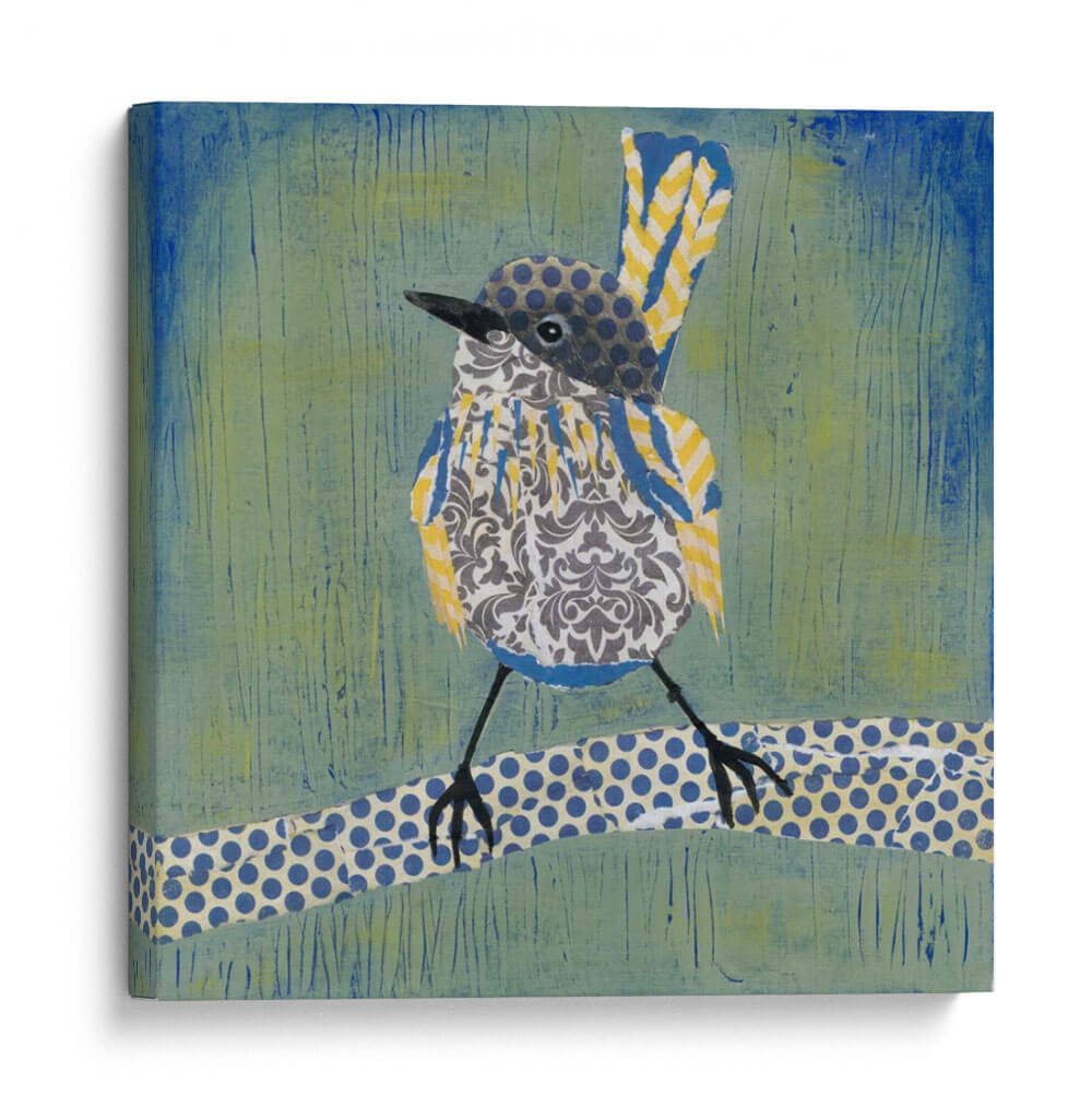 Patchwork Wren I - Grace Popp | Cuadro decorativo de Canvas Lab