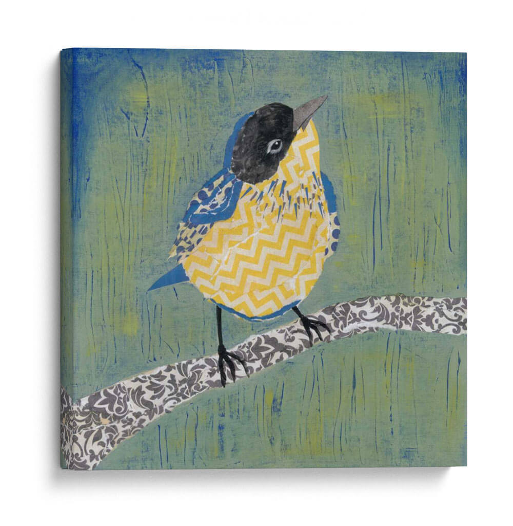 Patchwork Wren Ii - Grace Popp | Cuadro decorativo de Canvas Lab