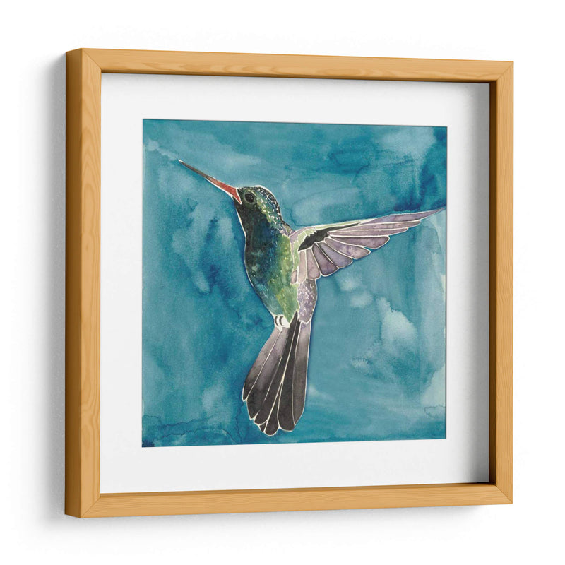 Acuarela Hummingbird Ii - Grace Popp | Cuadro decorativo de Canvas Lab