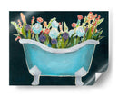 Bathtub Garden Ii 2-Up - Grace Popp | Cuadro decorativo de Canvas Lab