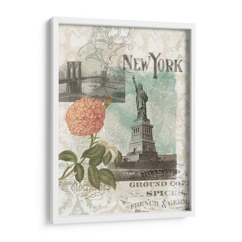 Visitando Nueva York - Jennifer Goldberger | Cuadro decorativo de Canvas Lab