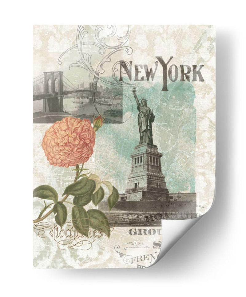 Visitando Nueva York - Jennifer Goldberger | Cuadro decorativo de Canvas Lab