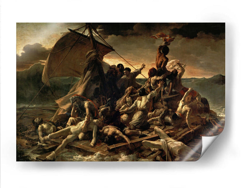 La balsa de la Medusa - Théodore Géricault | Cuadro decorativo de Canvas Lab