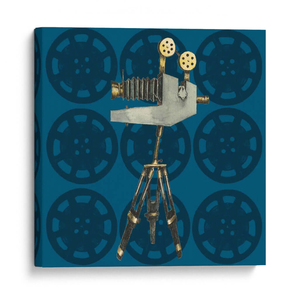 Película Vintage Iii - Grace Popp | Cuadro decorativo de Canvas Lab