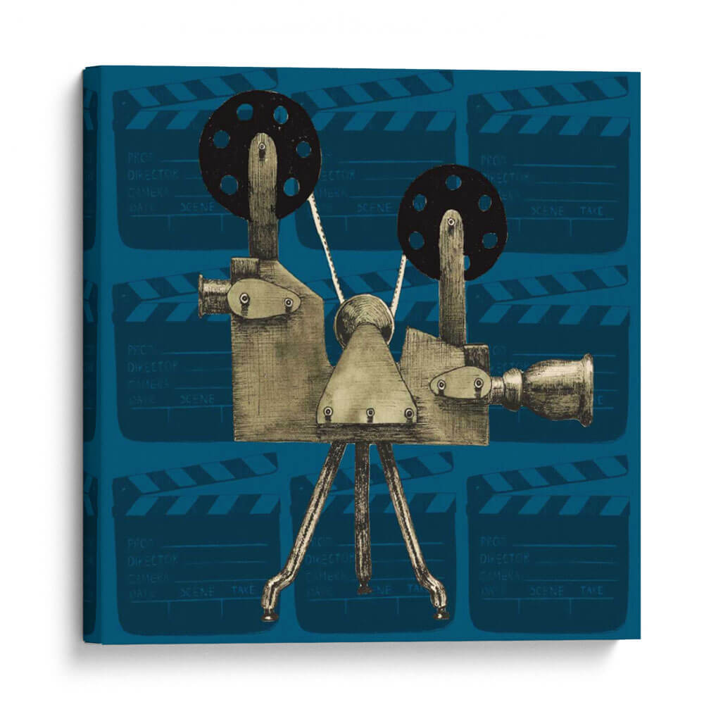 Película Vintage Iv - Grace Popp | Cuadro decorativo de Canvas Lab