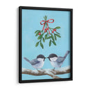 Chickadee Navidad I 2-Up - Grace Popp | Cuadro decorativo de Canvas Lab