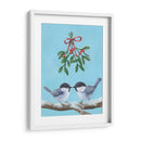 Chickadee Navidad I 2-Up - Grace Popp | Cuadro decorativo de Canvas Lab