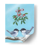 Chickadee Navidad I 2-Up - Grace Popp | Cuadro decorativo de Canvas Lab