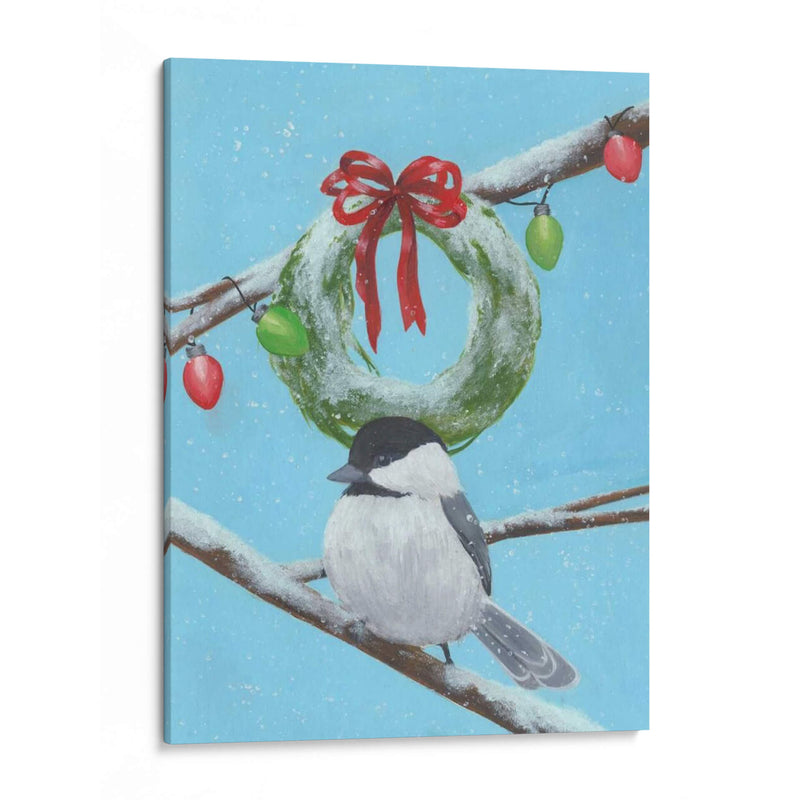 Chickadee Christmas Iii 2-Up - Grace Popp | Cuadro decorativo de Canvas Lab