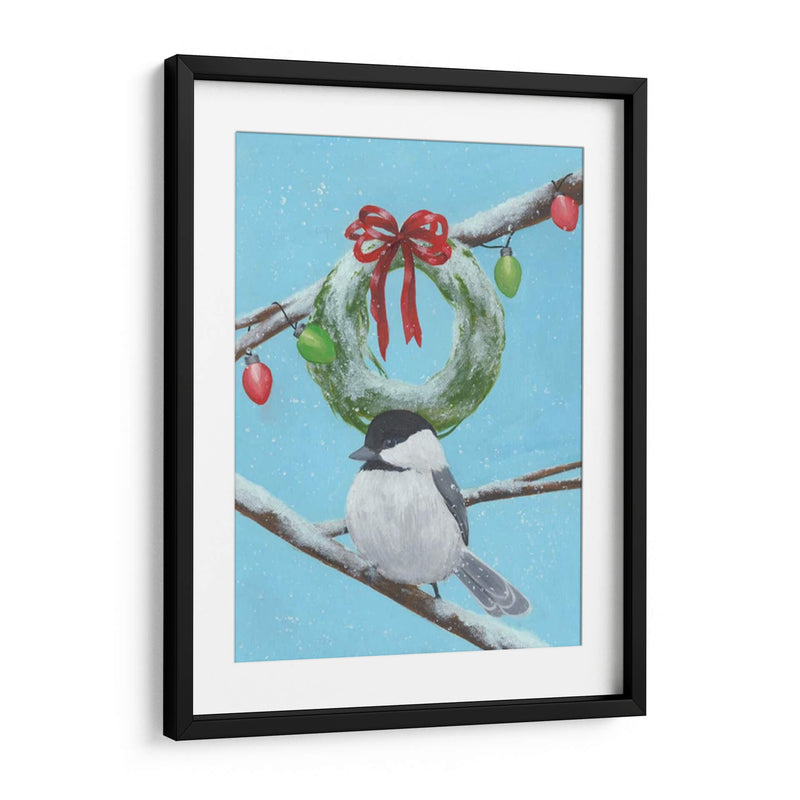 Chickadee Christmas Iii 2-Up - Grace Popp | Cuadro decorativo de Canvas Lab