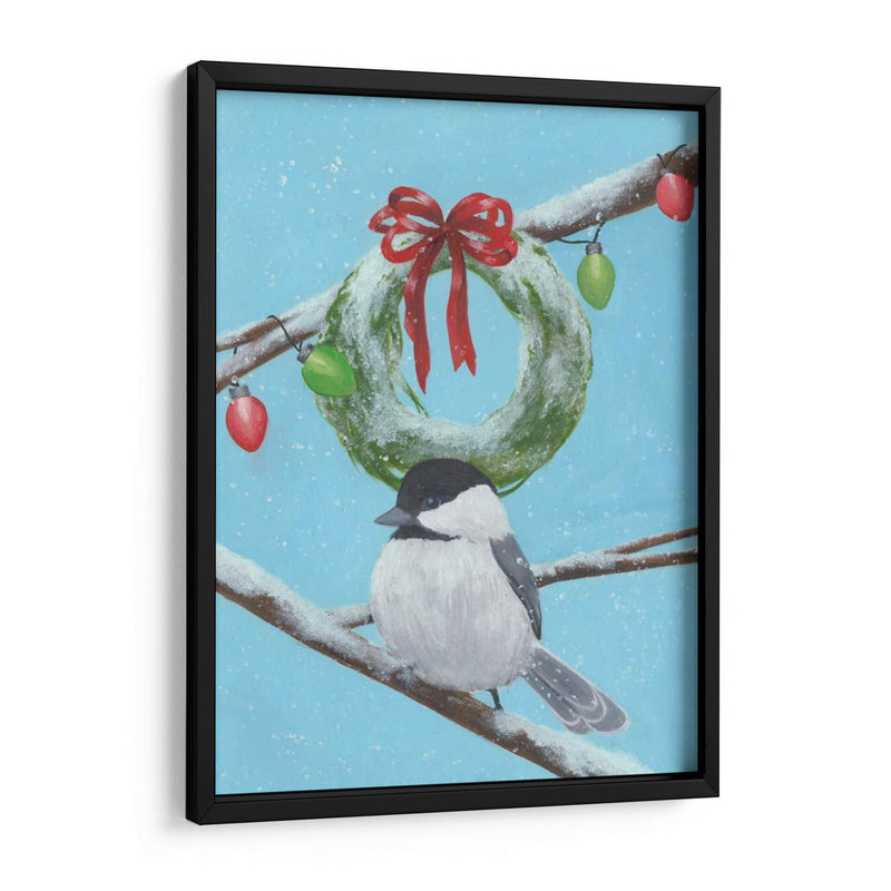 Chickadee Christmas Iii 2-Up - Grace Popp | Cuadro decorativo de Canvas Lab