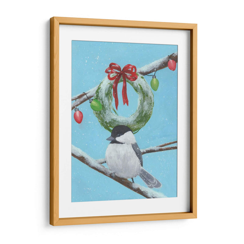 Chickadee Christmas Iii 2-Up - Grace Popp | Cuadro decorativo de Canvas Lab