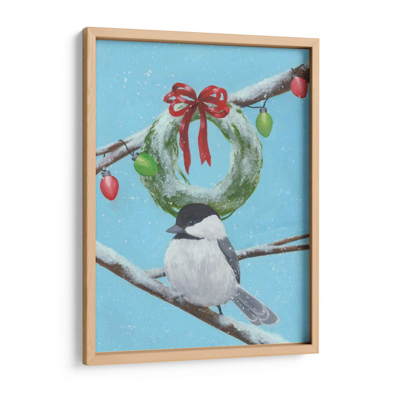 Chickadee Christmas Iii 2-Up - Grace Popp | Cuadro decorativo de Canvas Lab