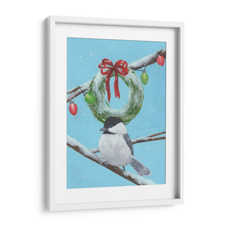 Chickadee Christmas Iii 2-Up - Grace Popp | Cuadro decorativo de Canvas Lab