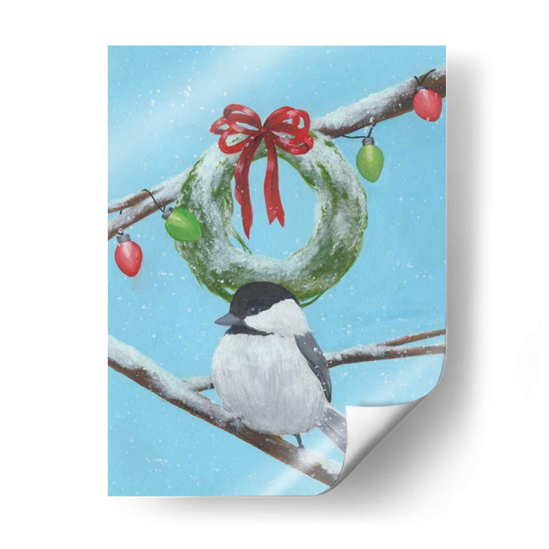 Chickadee Christmas Iii 2-Up - Grace Popp | Cuadro decorativo de Canvas Lab