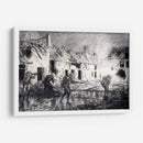 La batalla en carbón | Cuadro decorativo de Canvas Lab