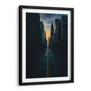 La columna del atardecer | Cuadro decorativo de Canvas Lab