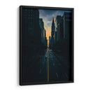 La columna del atardecer | Cuadro decorativo de Canvas Lab