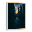 La columna del atardecer | Cuadro decorativo de Canvas Lab