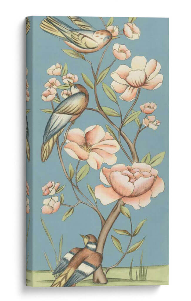 Pastel Chinoiserie I 2-Up - Chariklia Zarris | Cuadro decorativo de Canvas Lab