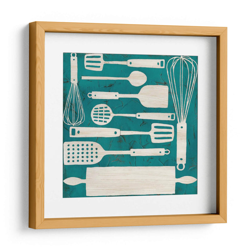 Kitsch De Cocina Iv - June Erica Vess | Cuadro decorativo de Canvas Lab