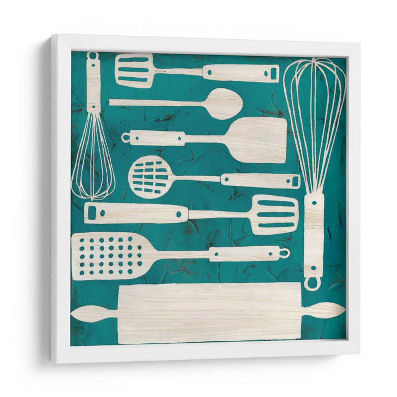 Kitsch De Cocina Iv - June Erica Vess | Cuadro decorativo de Canvas Lab