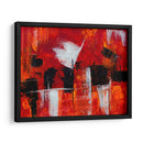 La conquista sobre rojo | Cuadro decorativo de Canvas Lab