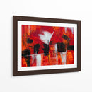 La conquista sobre rojo | Cuadro decorativo de Canvas Lab