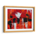 La conquista sobre rojo | Cuadro decorativo de Canvas Lab